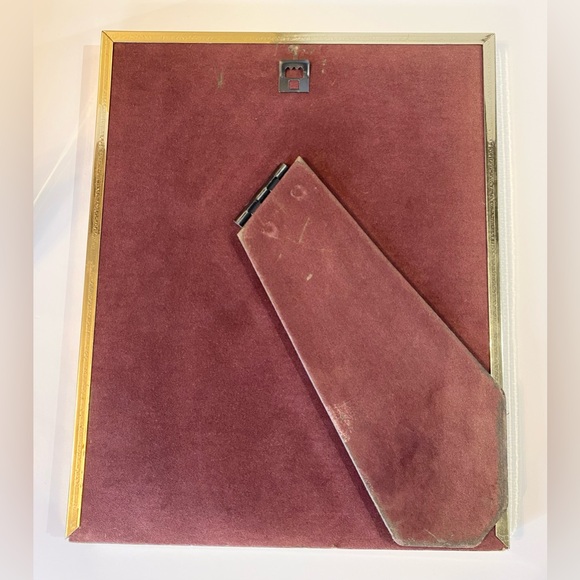 Vintage Brass Picture Frame Bundle Home Decor Gallery Wall Professional Velvet - Picture 7 of 11